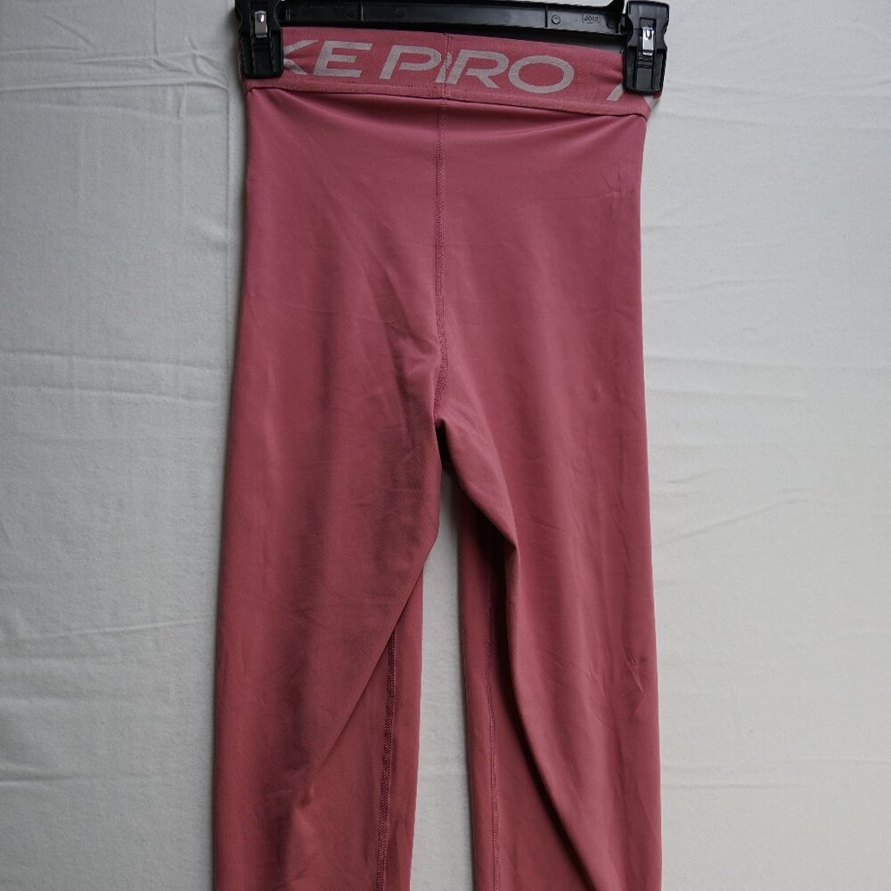 Womens Pink Nike Workout Leggings, Size XS - Picture 3 of 9